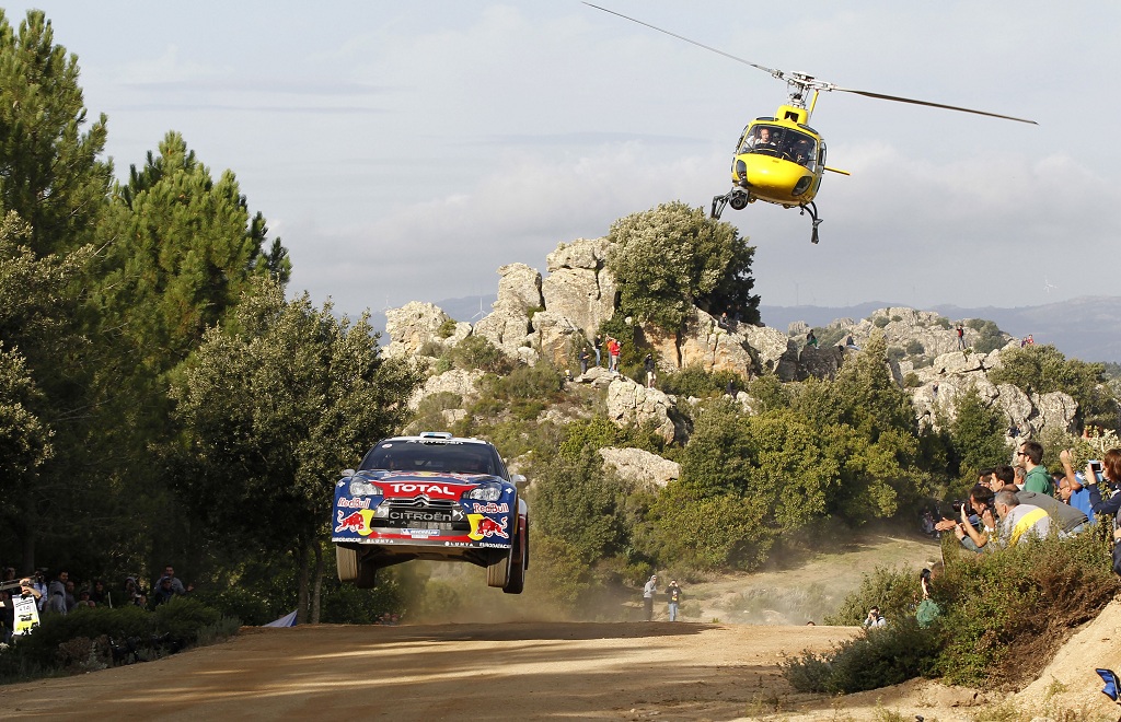 Mikko Hirvonen var flyvende i Italien
(Foto: Citroën Danmark A/S)